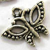 Alloy Metal Charms ~ 18x15mm Butterfly x 20 pcs