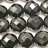 BLACK ONYX ~ Faceted Round 6mm Beads x 66
