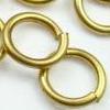 Jump rings THICK ~ 9mm Gold Plated x 50 pcs