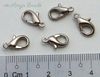Parrot Clasps ~ 13mm Nickel Plated x 100 pcs