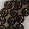 SMOKY QUARTZ ~ 4mm Smooth Round Beads x 95