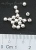 Round Metal Beads ~ Silver 2.5mm x 100 pcs