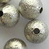Metal Stardust Beads ~ 8mm NICKEL x 50