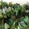 GREEN TURQUOISE ~ Small Chips x 4 strands